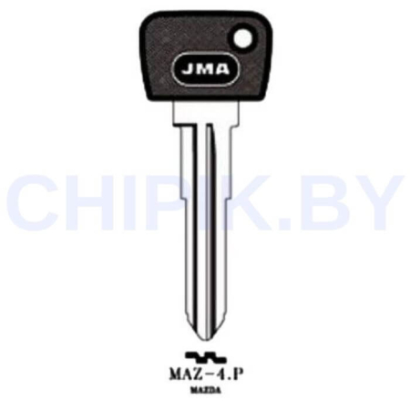 Заготовка авто ключа Мазда MAZ-4.P MAZ15BP MA25AP MZ14RP37 Европа пластик