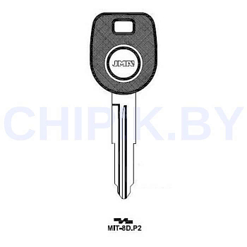 Заготовка авто ключа Митсубиси MIT-8D.P2 Европа под чип