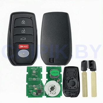 Пульт Lonsdor LT30-02 Toyota, 4 кнопки, седан, паника