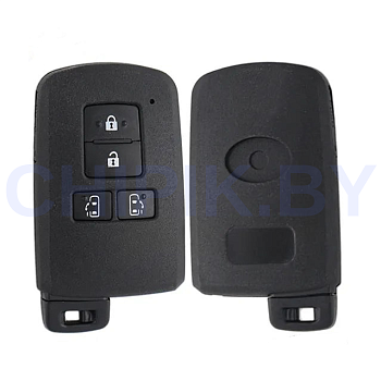 Ключ Тойота Альпард, Веллфайр, ХВ смарт корпус