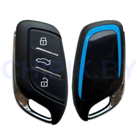 Ключ МГ HS, ZS  смарт корпус синий