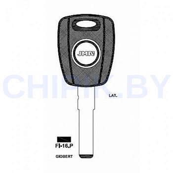Заготовка авто ключа Фиат, Крайслер, Додж, Джип, Ситроен, Пежо, Ивеко FI-16.P SIP22 GB18P Европа под чип Заготовка авто ключа Фиат, Крайслер, Додж, Джип, Ситроен, Пежо, Ивеко FI-16.P SIP22 GB18P Европа под чип