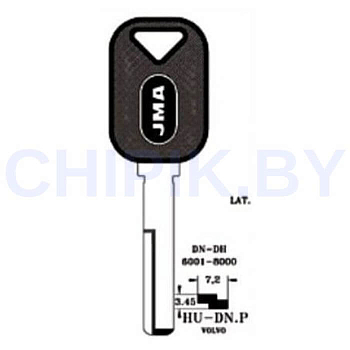 Заготовка авто ключа Вольво HU-DN.P HU57RP S59HFP HF62RP157 VL16P Европа пластик