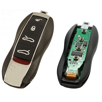 Ключ Порше Бокстер смарт корпус с платой 