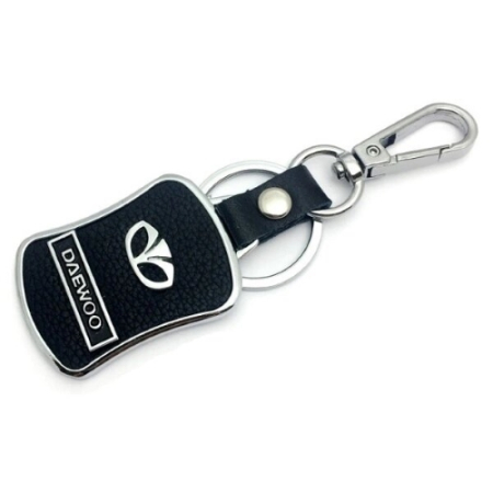 Брелок Дэу металл кожа 