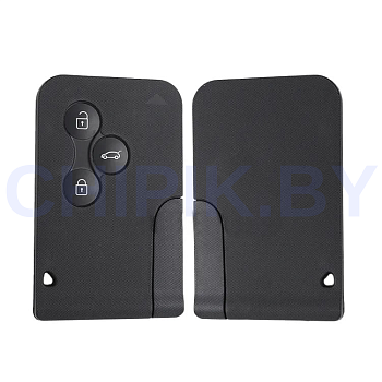 Ключ Рено Сценник смарт карта с платой