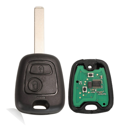 Ключ Ситроен С1, С2, С3 корпус с платой