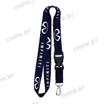 Ланьярд Инфинити  Черный Ланьярд Инфинити  Черный