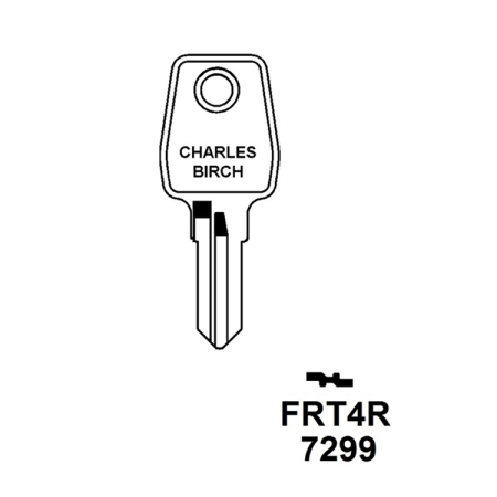 Заготовка ключа FR-1D FRT4R FRT4R FRT3R FOR1S КНР