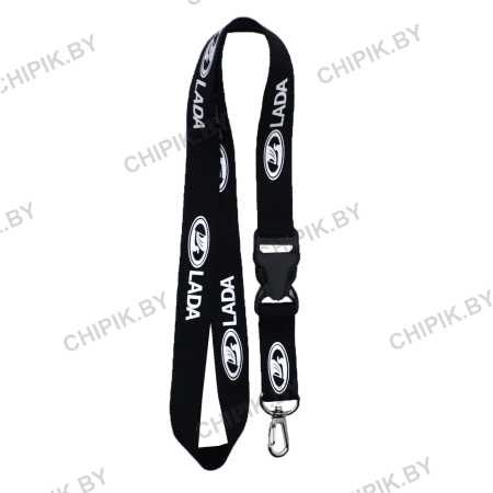 Ланьярд Лада Черный