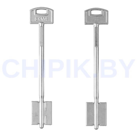 Заготовка ключа Секьюреме-4 SKM4D 125*21*24,2 мм