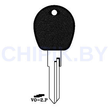 Заготовка авто ключа Ауди, Фольсваген  VO-2.P HU49CP AD15CP AD15CP V35BP КНР пластик