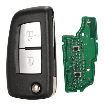 Ключ Ниссан Кашкай, Х-Трейл, Пульсар выкидной ключ с платой