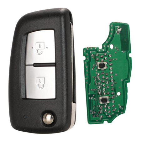 Ключ Ниссан Кашкай, Х-Трейл, Пульсар выкидной ключ с платой