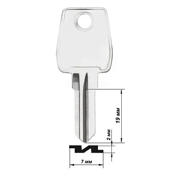 Заготовка ключа EU-8D EU13R EL9R EL9R Европа