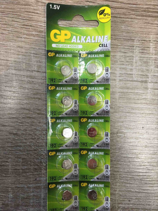 Батарейка AG3/192/392/LR41/V3GA/SR41 GP