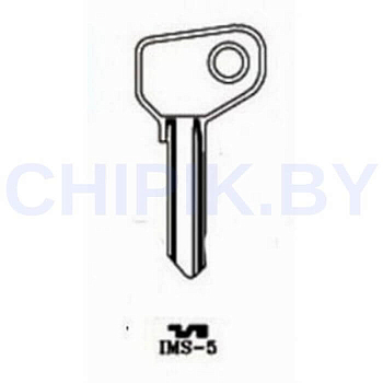 Заготовка авто ключа Лада, УАЗ, ГАЗ ВАЗ IMS-5 AF7A FA1 КНР металл