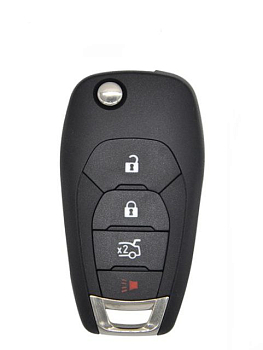 Ключ Шевроле Круз выкидной корпус 4 кнопки