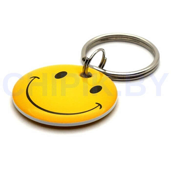 Заготовка для домофонного ключа RFID Em-Marin Метка Smile Заготовка для домофонного ключа RFID Em-Marin Метка Smile