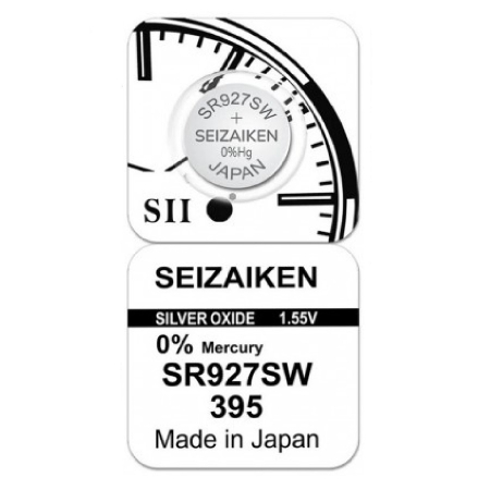 Батарейка 395 399 AG7 SR927 927 195 LR57 LR926 926 Seizaiken