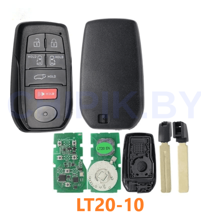 Пульт Lonsdor LT20-10 Toyota 8A-BA 6 кнопок