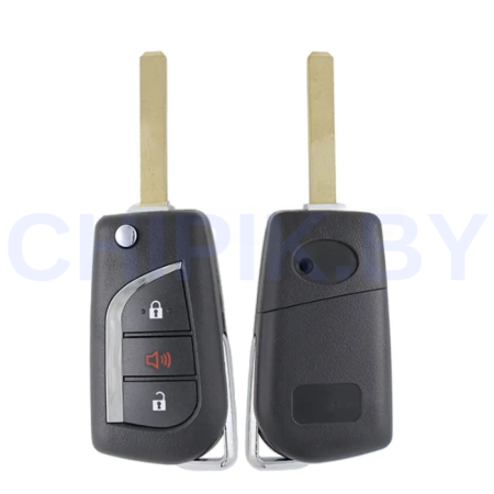 Ключ Тойота CH-R выкидной корпус Ключ Тойота CH-R выкидной корпус
