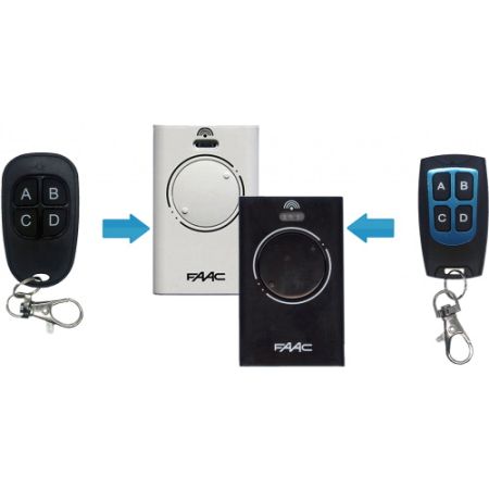 Пульты для ворот и шлагбаума "SLH" 433.92 МГц (Копирует FAAC XT 433 SLH)