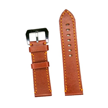 Ремешок кожаный для часов 18, Светло Коричневый Ремешок кожаный для часов 18, Светло Коричневый