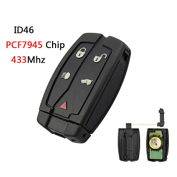 Ключ Ленд Ровер Фрилендер смарт корпус с платой