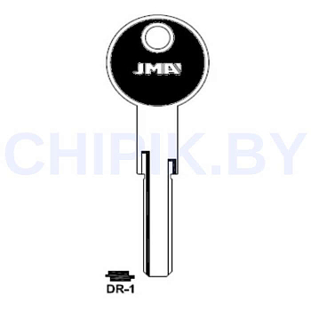 Заготовка ключа DR-1.P DR1 ATR1P Заготовка ключа DR-1.P DR1 ATR1P