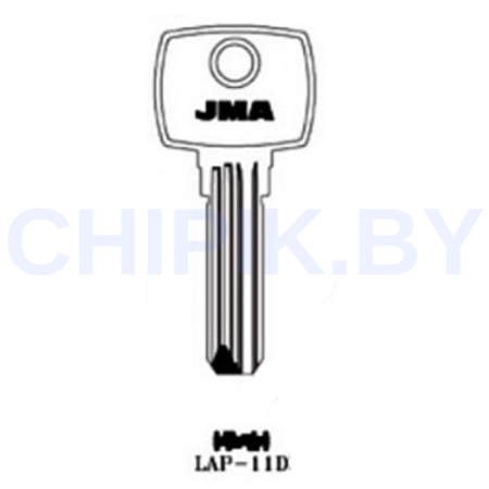 Заготовка ключа LAP-11D Европа