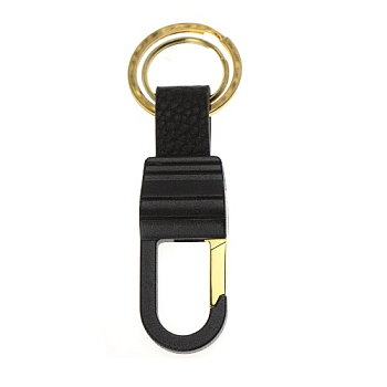 Карабин с двумя кольцами для ключей