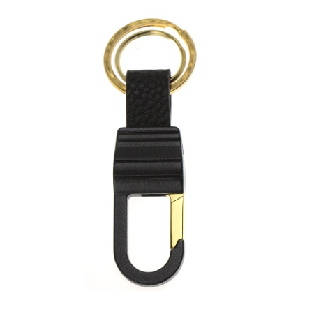 Карабин с двумя кольцами для ключей