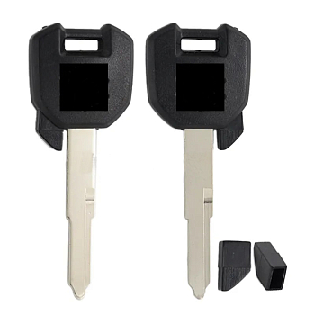 Ключ мотоцикл Сузуки черный  GSF Bandit под чип