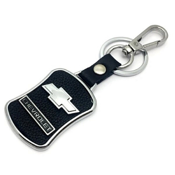 Брелок Шевроле металл кожа