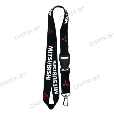 Ланьярд Митсубиси Черный