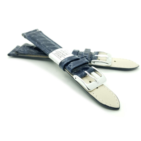 Ремешок искусственная кожа 18 мм,Синий