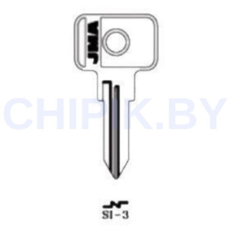 Заготовка авто ключа Санг йонг SI-3 SSA1 SSP1L SIA1R Европа