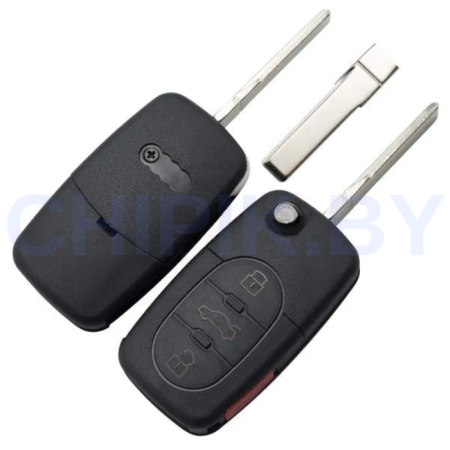 Ключ Ауди A6, Q7 выкидной корпус