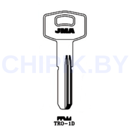 Заготовка ключа TRO-1D TAR16 TRN7 T8R Европа