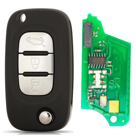 Ключ Лада Веста выкидной корпус с платой