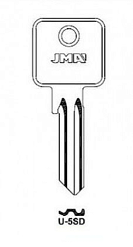 Заготовка ключа U-5SD U-5MD U-5ED U5DQ Европа Заготовка ключа U-5SD U-5MD U-5ED U5DQ Европа