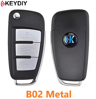 Пульт KEYDIY B02 Metal Альтернатива 10709