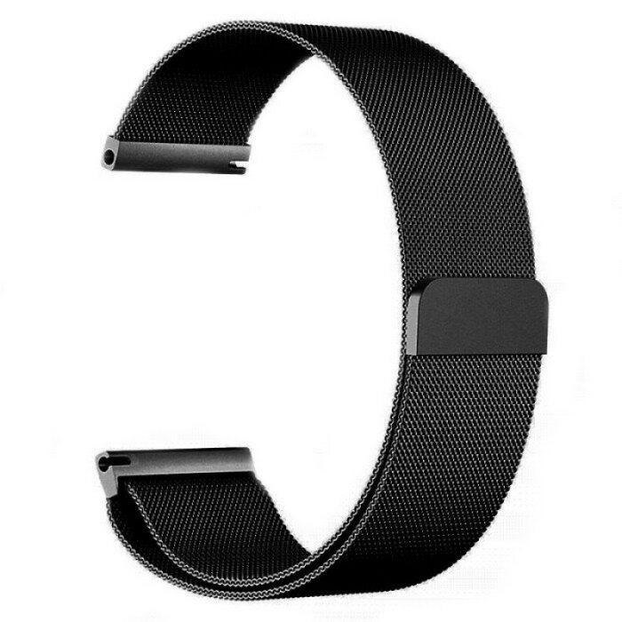 Ремешок сетка магнитный 16 мм, Черный