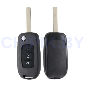 Ключ Рено Каджар, Меган, Дастер, Твинго выкидной корпус