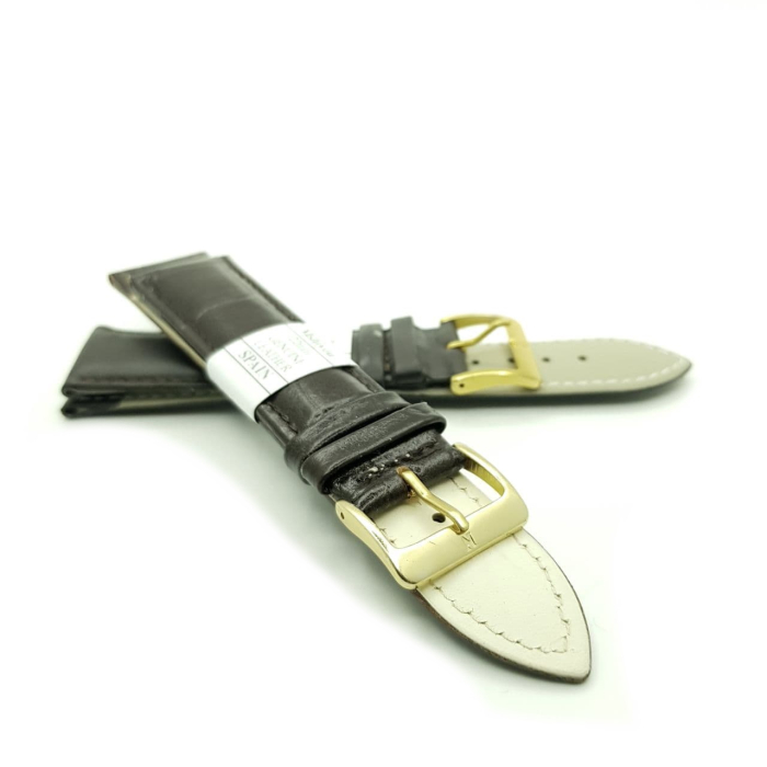 Ремешок искусственная кожа 22 мм, Коричневый