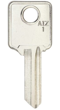 Заготовка ключа AIZ-1 ASU1R ASP1L AZP1S X29 KHP