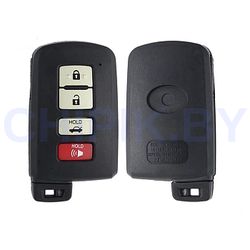 Ключ Тойота Кроун смарт корпус