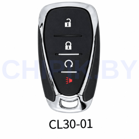 Пульт Lonsdor Chevrolet CL30-01, 4 кнопки, паника