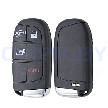 Ключ Додж РАМ смарт корпус 4 кнопки